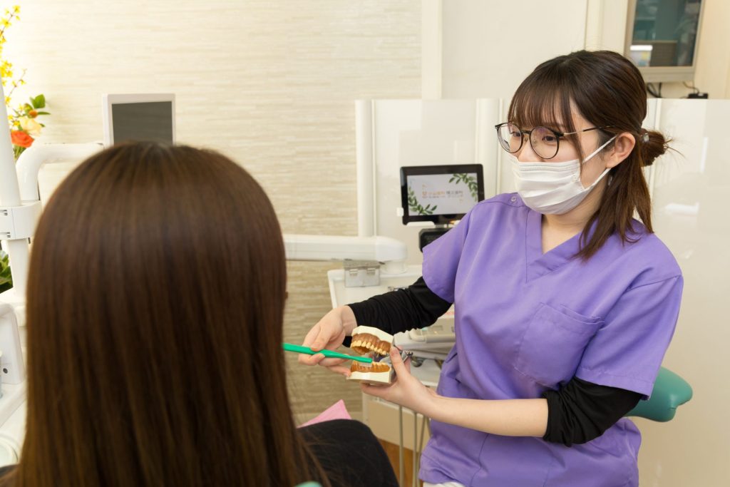 予防専用ユニットでのケア